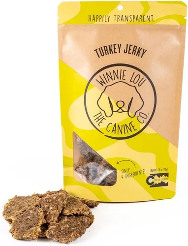 Vista 12 de Winnie Lou Bison Burger Jerky - Golosinas para perros, ingredientes limitados, grado humano, golosinas de entrenamiento para perros pequeños