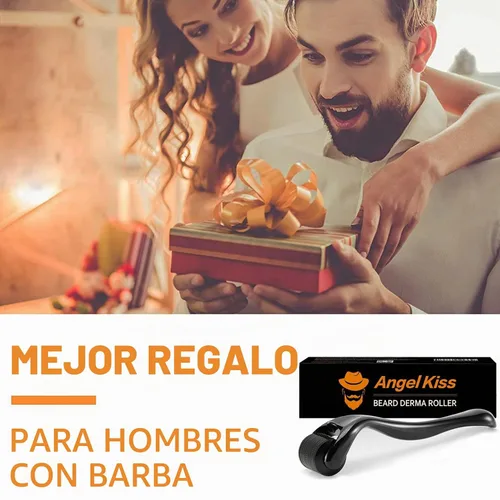 Vista 7 de Angel Kiss Microneedling Derma Roller para cara, cuerpo y barba - Rodillo micro aguja de 0.010 in