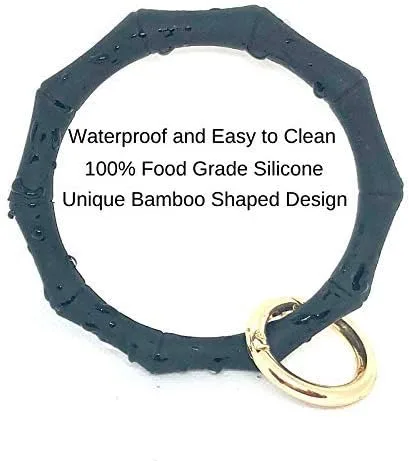 Vista 3 de Pulsera llavero con aro portallavero