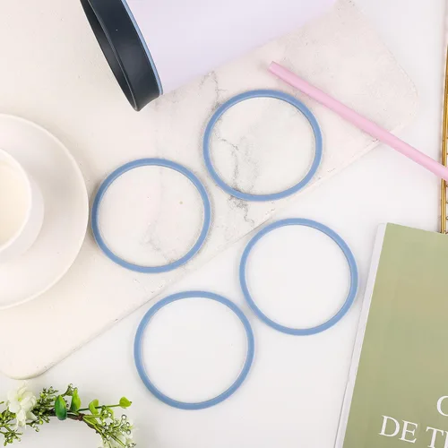 Vista 6 de 4 piezas de repuesto de junta para vaso Owala de 40 onzas, vaso de acero inoxidable de 40 onzas O Shaped Rubber Lid Seal Ring Water Bottle