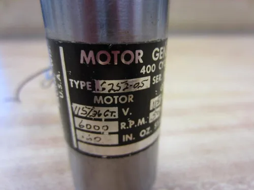 Vista 3 de John Oster 6252 – 05 motor generador