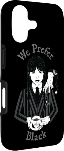 Vista 3 de Wednesday We Prefer Black - Funda navideña para iPhone 17