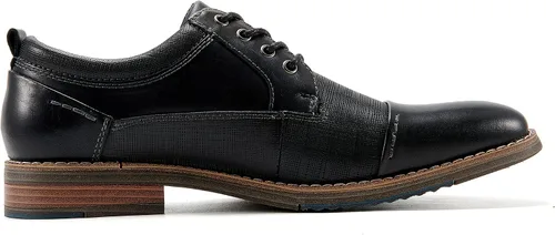 Vista 3 de Arkbird Zapatos de vestir para hombre, zapatos formales de cuero Oxford modernos para ocasiones de negocios y derby
