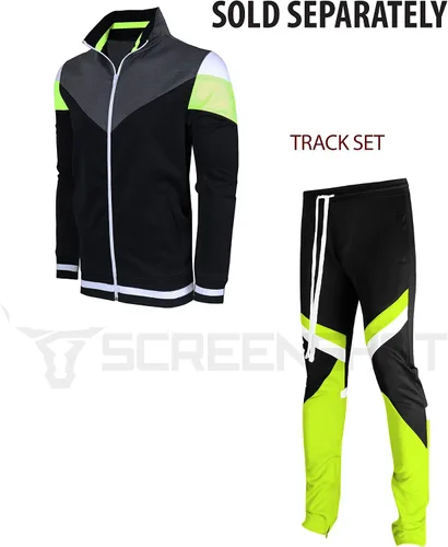 Vista 3 de SCREENSHOT - Pantalones de chándal de moda para hombre, moda urbana premium, ropa de calle, parte inferior - corte recto