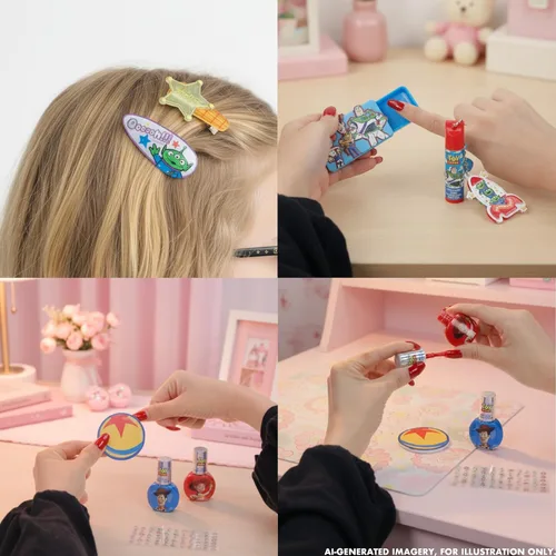 Vista 4 de Toy Story - Juego de maquillaje con cosméticos y accesorios, a partir de 3 años