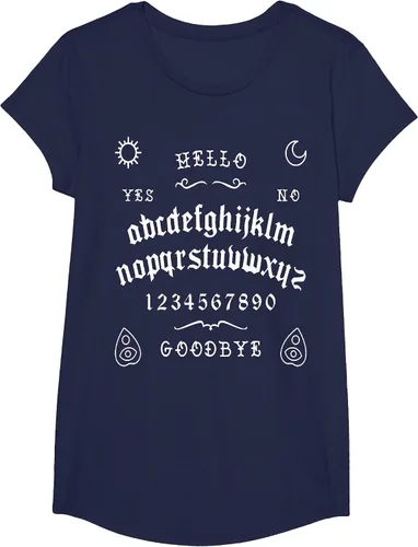 Vista 30 de Camiseta inspirada en la tabla Spirit Board Ouija Asphalt Grey
