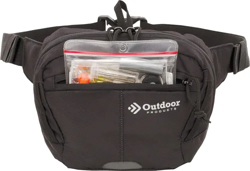 Vista 3 de Outdoor Products Riñonera esencial (negro)