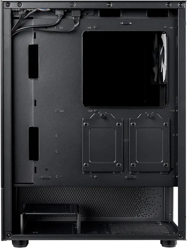 Vista 6 de XPG INVADER X MINI ATX - Carcasa para PC con 5 ventiladores ARGB, color negro - BKCWW