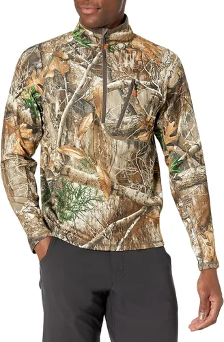 Vista 6 de NOMAD Men's Utility 1/2 Zip Wind Resistant Pullover Hunting Jacket Musgo