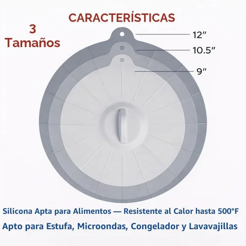 Vista 6 de HIC Kitchen Tapas de cocina y almacenamiento, silicona de alta temperatura, juego de 3