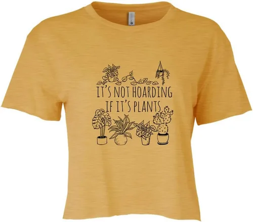 Vista 16 de Women's Screen Printed Crop Tee, Shirts With Sayings