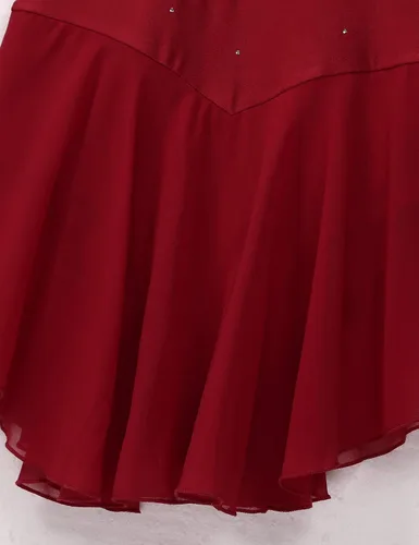 Vista 7 de QinCiao - Traje de ballet para mujer con pedrería brillante