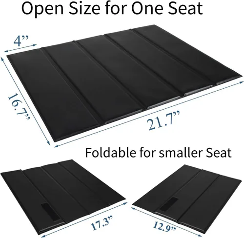 Vista 7 de Soporte de sofá hundido debajo del cojín, protector de asiento plegable para sofá (21 x 16 pulgadas)