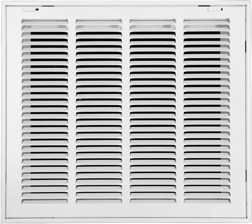 Vista 33 de Howeall 10" x 10" [Tamaño de apertura del conducto] Rejilla de filtro de aire de retorno de acero - Cara/puerta extraíble para filtros de 1 pulgada