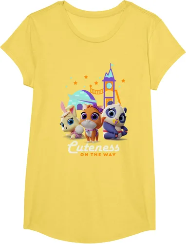 Vista 52 de Disney Camiseta Junior T.O.T.S. Cuteness On the Way Negro