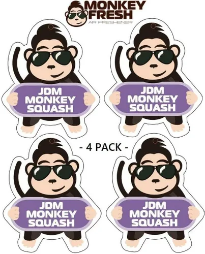 Vista 6 de Monkey Fresh - Ambientadores colgantes para coche (goma de mascar)