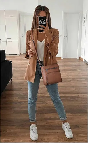 Vista 8 de CLUCI Bolso cruzado para mujer, con múltiples bolsillos, de piel vegana, bolso de hombro pequeño, bolso de hombro para verano, viaje, diseñador