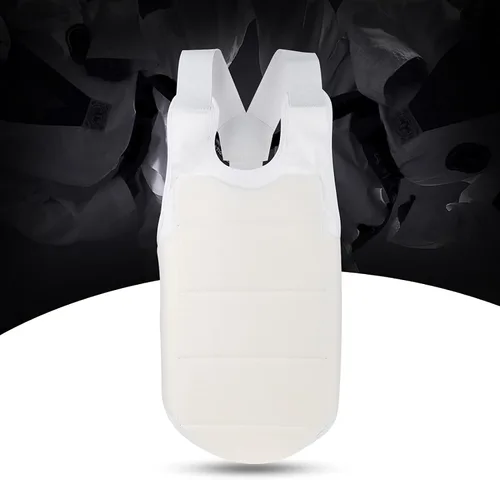 Vista 7 de Protector de pecho de taekwondo, unisex para adultos y niños, chaleco protector de pecho de karate, chaleco protector de pecho para mujeres