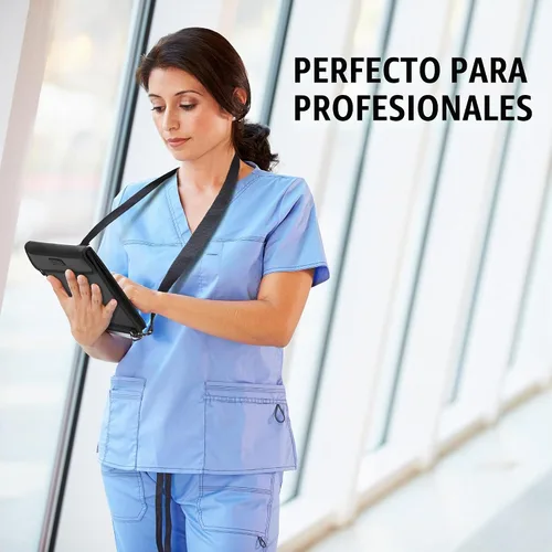 Vista 7 de USA GEAR Funda para tablet infantil de 7 a 8 pulgadas con protector de pantalla, correa de asiento de automóvil y correa para el hombro, funda