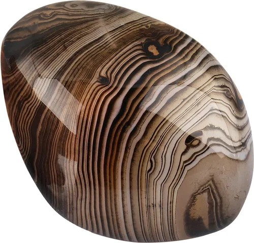 Vista 5 de Nupuyai Piedra de palma pulida irregular natural para reiki, piedras de preocupación pulidas, piedras de cuarzo de cristal de bolsillo, cianita azul