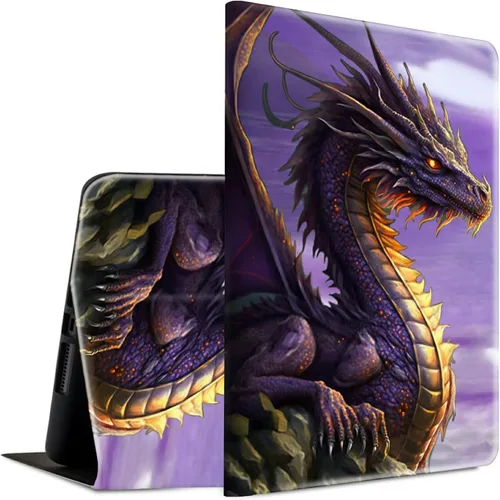 Vista 22 de Funda para tablet Kindle Fire HD 10 y 10 Plus de 11ª generación 2021, ligera, con soporte ajustable, con función de encendido y apagado automático