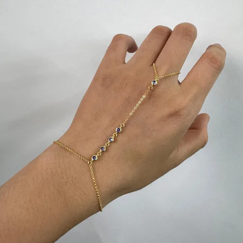 Vista 35 de Pulsera de plata de ley 925 para mujer, pulsera de mano para mujer, pulseras esclavas de 7 a 9 pulgadas ajustable