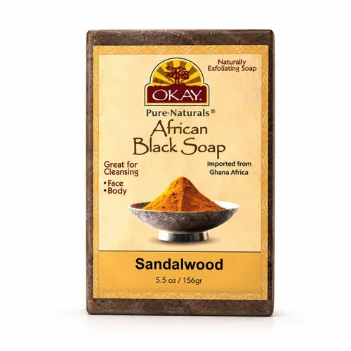 Vista 15 de OKAY JABÓN ORIGINAL NEGRO AFRICANO 5.5oz / 142gr