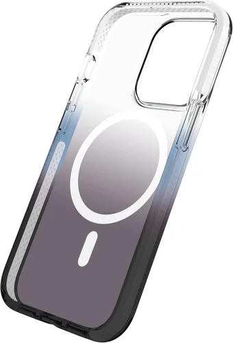 Vista 5 de Prodigee iPhone 14 Pro Max Safetee Flow Night + Mag Multicolor translúcido Prueba de caídas Cubierta de doble capa Compatible con carga NOCHE