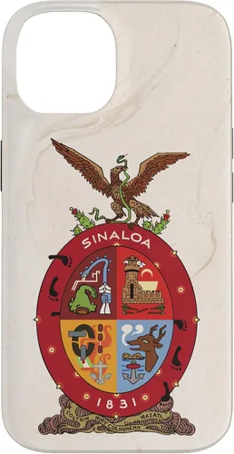 Vista 4 de iPhone 16 Bandera de Sinaloa y fondo elegante - Funda Sinaloense Pride