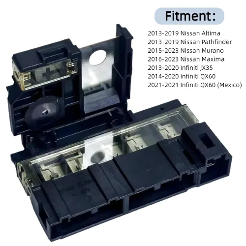 Vista 3 de Terminal de fusible de batería positiva 24380-3JA1A compatible con Nissan Altima Nissan Maxima Nissan Murano Nissan Pathfinder Infiniti JX35