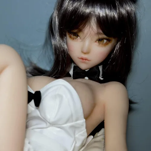 Vista 4 de Junying Jydoll - Figuras de acción femeninas sin costuras de piña 1/5, material completo de silicona, 23.6 in, figuras femeninas flexibles