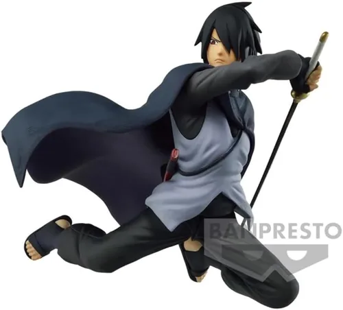 Vista 6 de Banpresto Boruto Naruto Next Generations Vibración Stars-Uchiha Sasuke