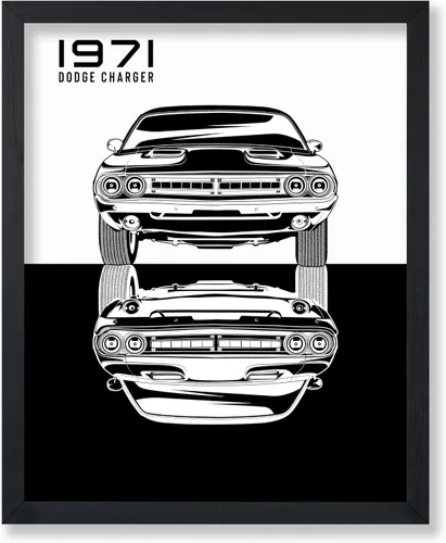 Vista 42 de Poster Master Póster de coche – Impresión clásica de coche – Arte de vehículo – Gran decoración de pared de garaje u oficina – 8 x 10 pulgadas