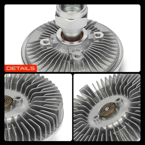Vista 9 de A-Premium Embrague del ventilador de refrigeración del motor compatible con Ford F-150 1999-2000, F-450, F-250 F-350 F-450 F-550 Super Duty, F53