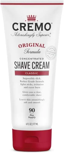 Vista 2 de Cremo Kit de afeitado de grado barbero blanco