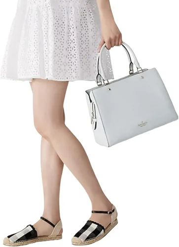 Vista 4 de Kate Spade - Bolso bandolera mediano Leila con triple compartimento