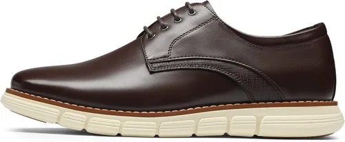 Vista 2 de Bruno Marc - Tenis de vestir para hombre, calzado formal estilo Oxford