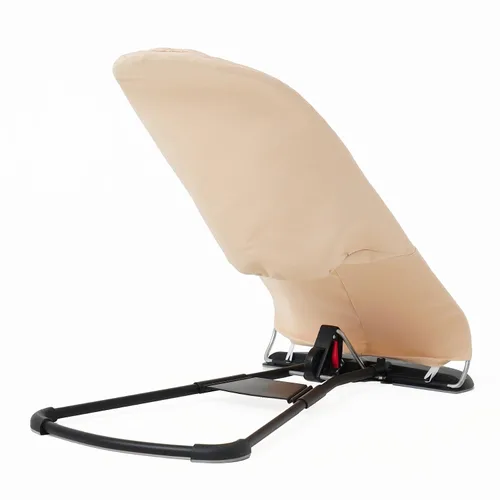 Vista 3 de Asiento de tela para Bouncer belltop Compatible con BabyBjörn Bouncer: Soft & Bliss. Funda para Baby Bouncer (asiento): Hipoalergénico y Beige