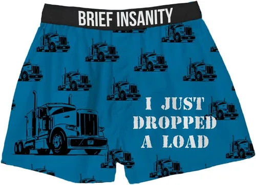 Vista 14 de BRIEF INSANITY Funny & Comfy Boxer Shorts and Pajama Pants for Men & Women Novelty Graphic Underwear & Loungewear