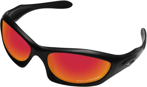 Vista 2 de Lente polarizada para gafas de sol Oakley Monster Dog, rojo