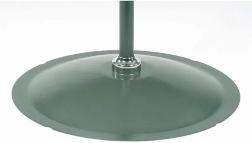 Vista 7 de Global Industrial Ventilador de pedestal oscilante resistente, 24" de diámetro, plateado, 1/4HP, 7525 CFM, 3 velocidades, para uso comercial e