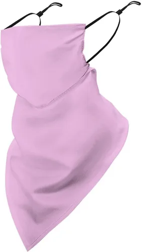 Vista 13 de Bufanda triangular reutilizable con cinta elástica para las orejas, protección solar UV