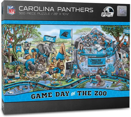 Vista 23 de YouTheFan - Rompecabezas NFL Game Day at The Zoo, 500 piezas