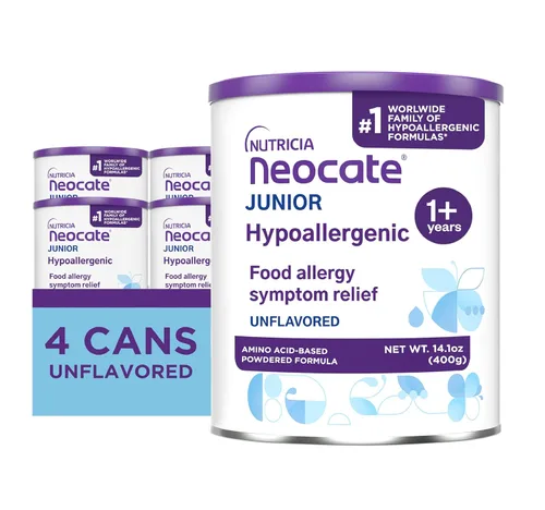 Vista 15 de Nutricia Neocate Junior - Fórmula hipoalergénica, sin lácteos, a base de aminoácidos para niños de 1 año en adelante - Para niños pequeños, niños