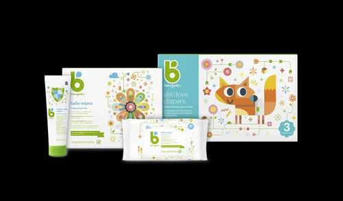 Vista 5 de Babyganics Toallitas para bebés, sin fragancia, 80