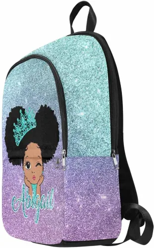 Vista 191 de Texto personalizado Elefante desgaste gafas mochila mochila mochila casual Daypack bolsa para mamá niñas, color86-4, Mochilas Daypack
