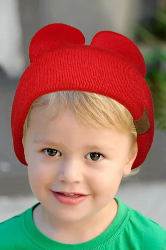 Vista 6 de BASICO Gorro unisex para bebé con orejas de gato y conejo