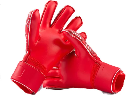 Vista 9 de Guantes de portero de fútbol para adultos y jóvenes, guantes de portero de fútbol, dispositivo de protección de dedos Amarillo