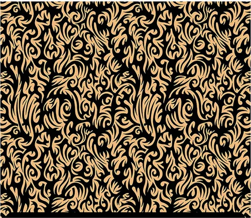 Vista 8 de HTV con estampado tribal y azteca (19.66 x 36 pulgadas), diamante africano
