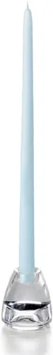 Vista 110 de Yummi - Velas cónicas gris claro de 10 pulgadas. 12 por paquete